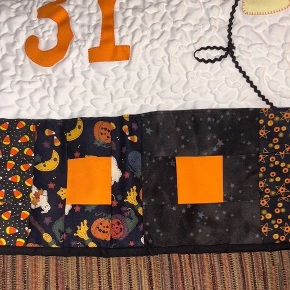 Halloween Themed Quilted Throw Blanket - Picture 8 of 8
